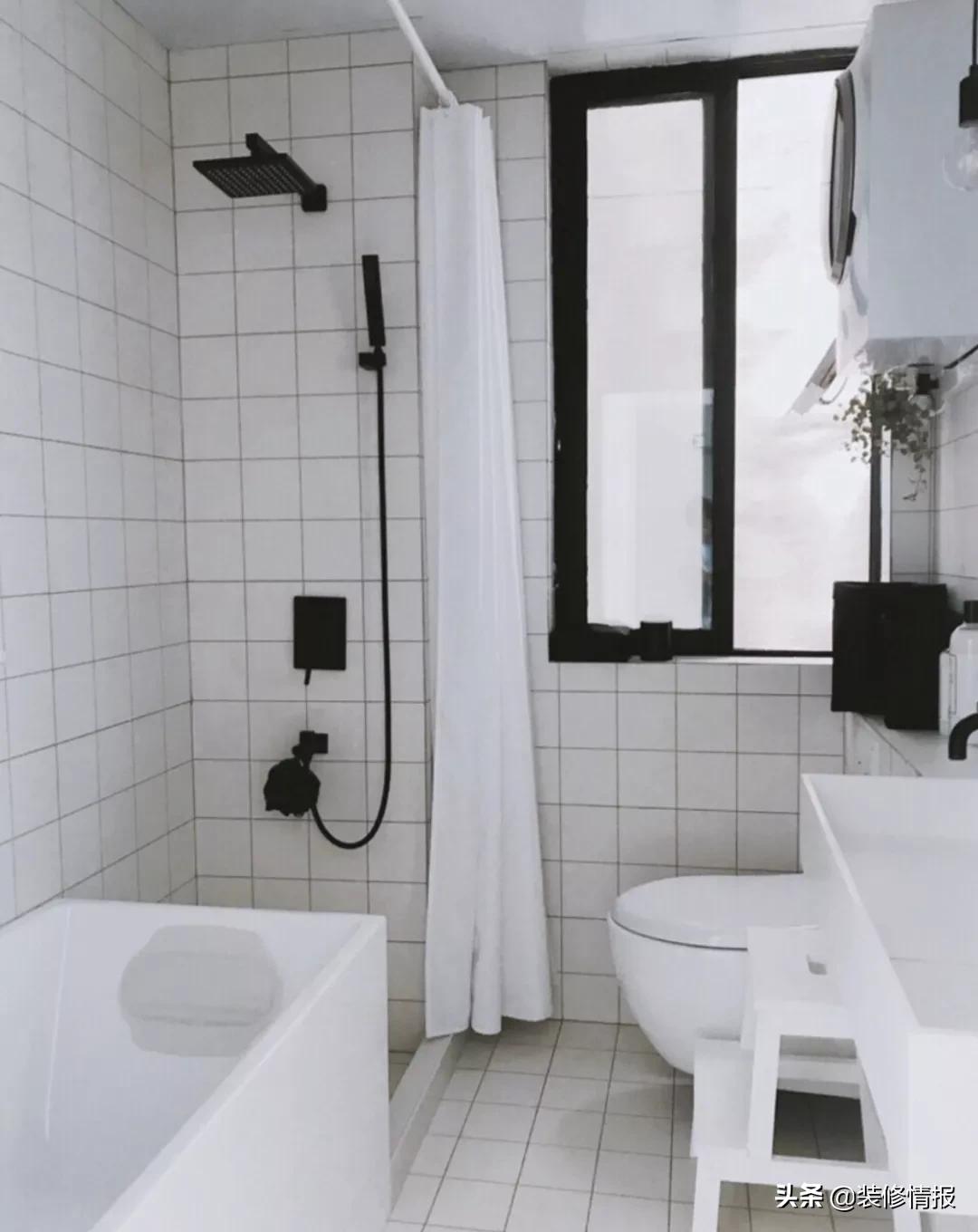 小户型卫生间平面布局最佳效果图,正方小户型卫生间设计布局