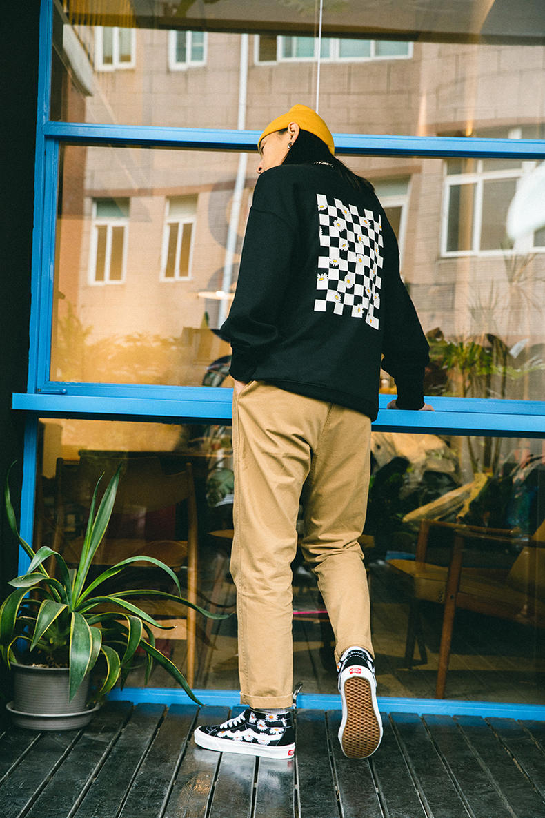 vans双十一划不划算,vans黑色穿搭秋冬