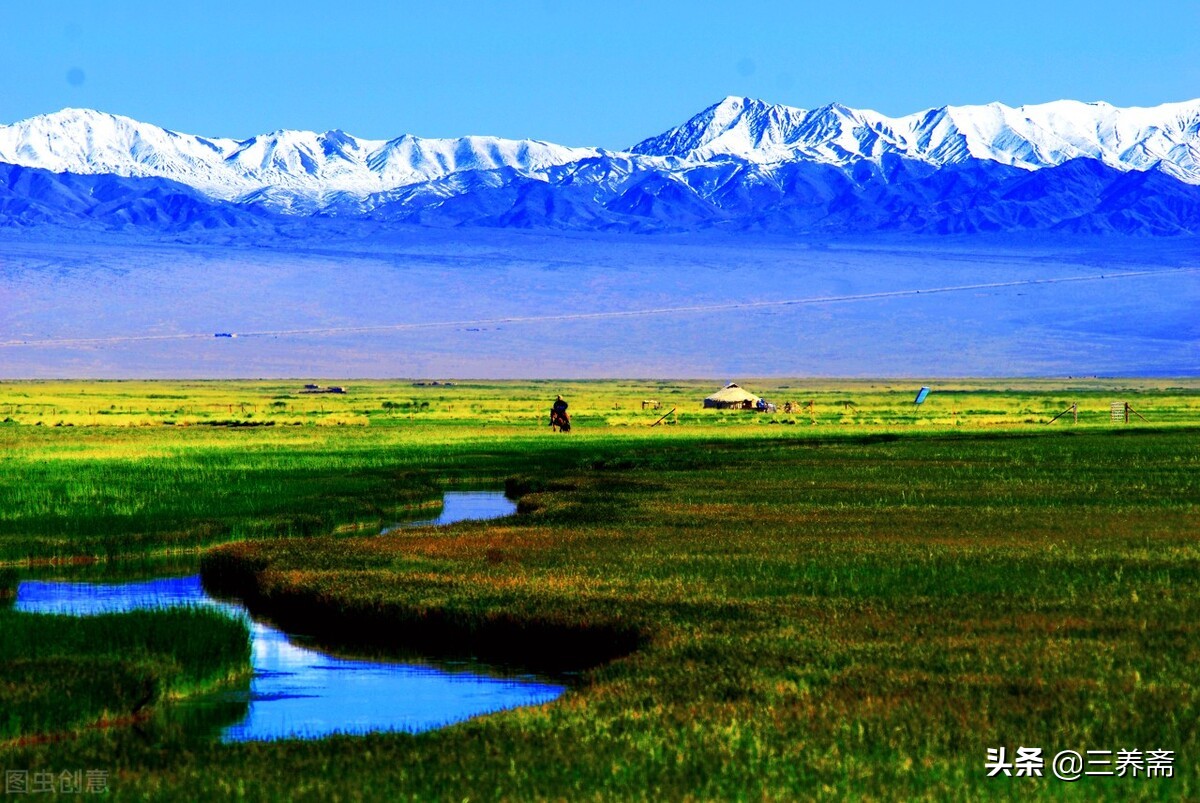 《敕勒歌》古诗背诵,小学生必背古诗词75首敕勒歌译文