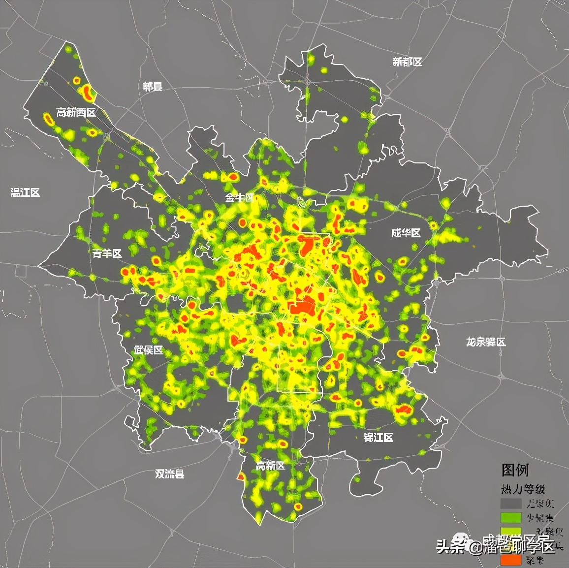 成都未来核心生活区,成都四十个板块
