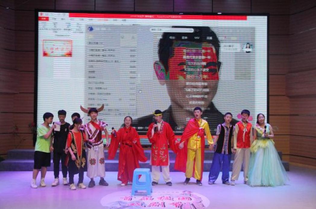 我校举办的英语情景剧大赛,邻水实验学校英语夏令营活动