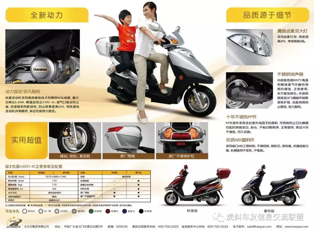 豪爵悦星125使用寿命,豪爵afr125和悦星