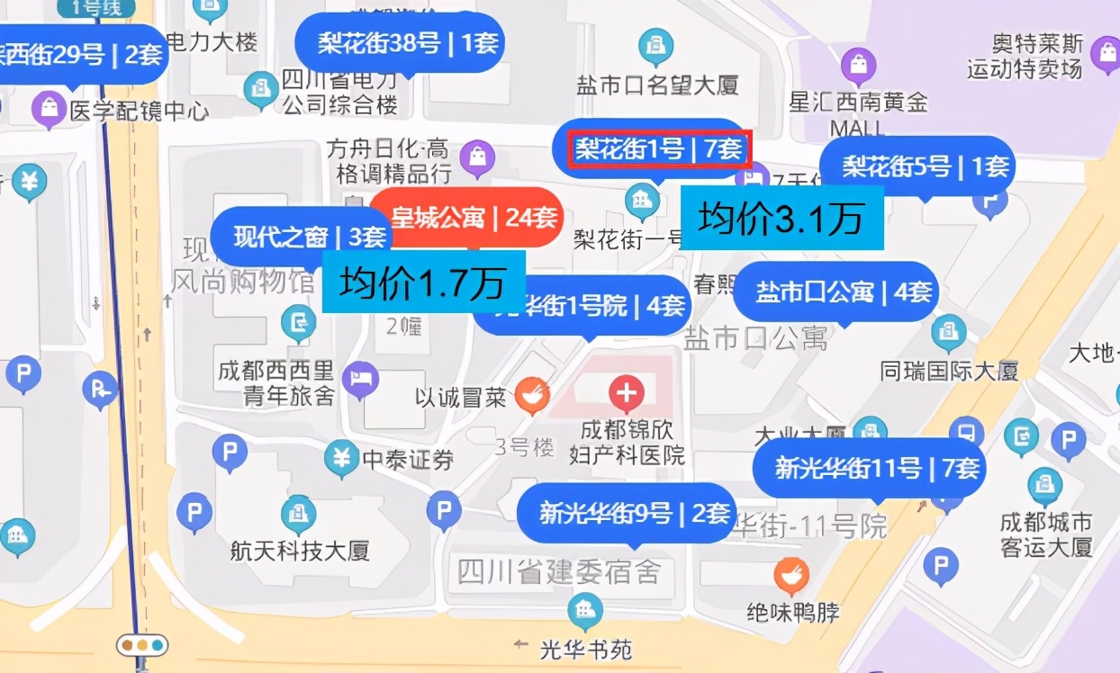 一街之隔房价差几千,一桥之隔房价却差百万