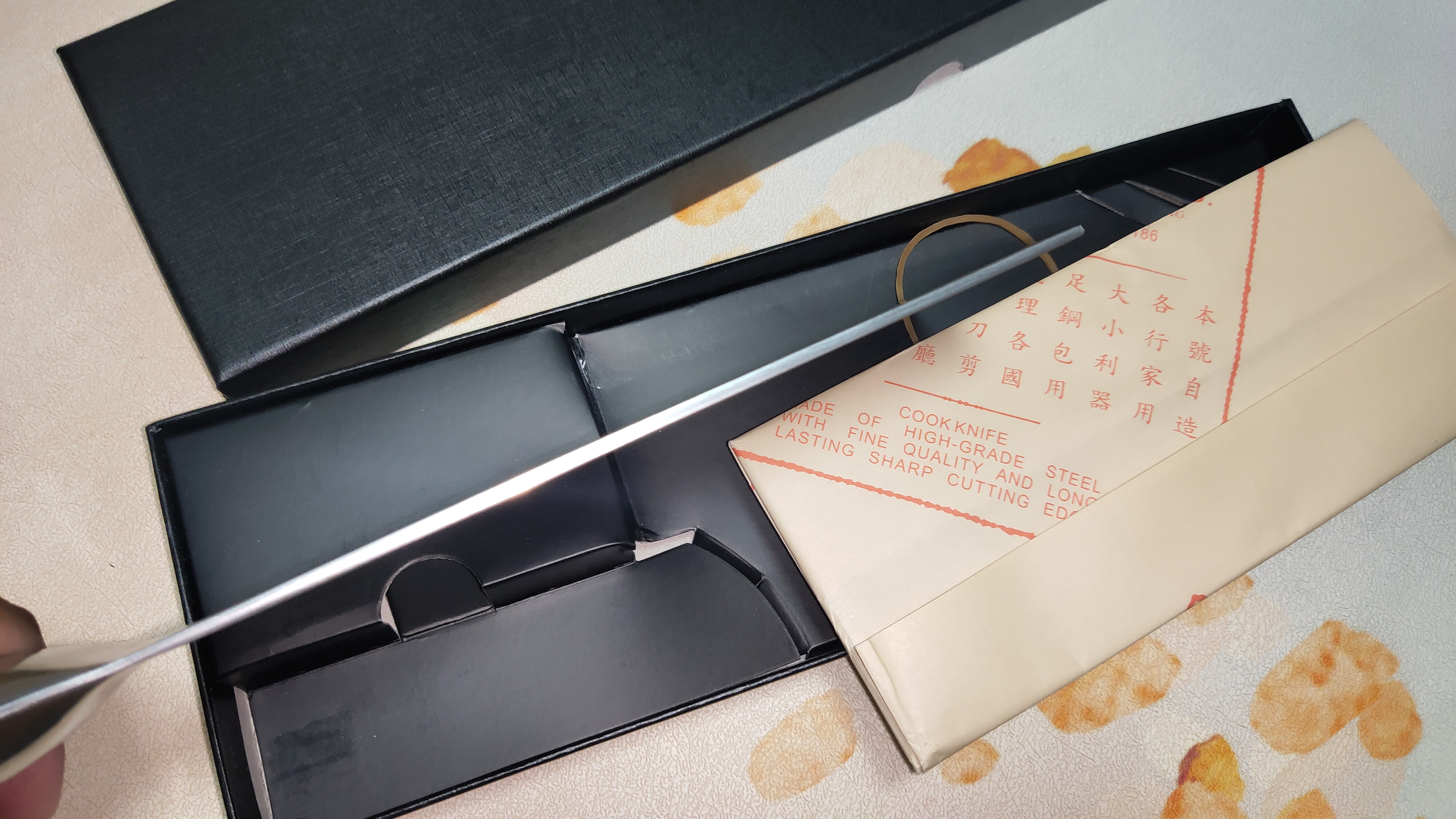 香港陈枝记菜刀哪款适合切肉,香港陈枝记厨师专用菜刀