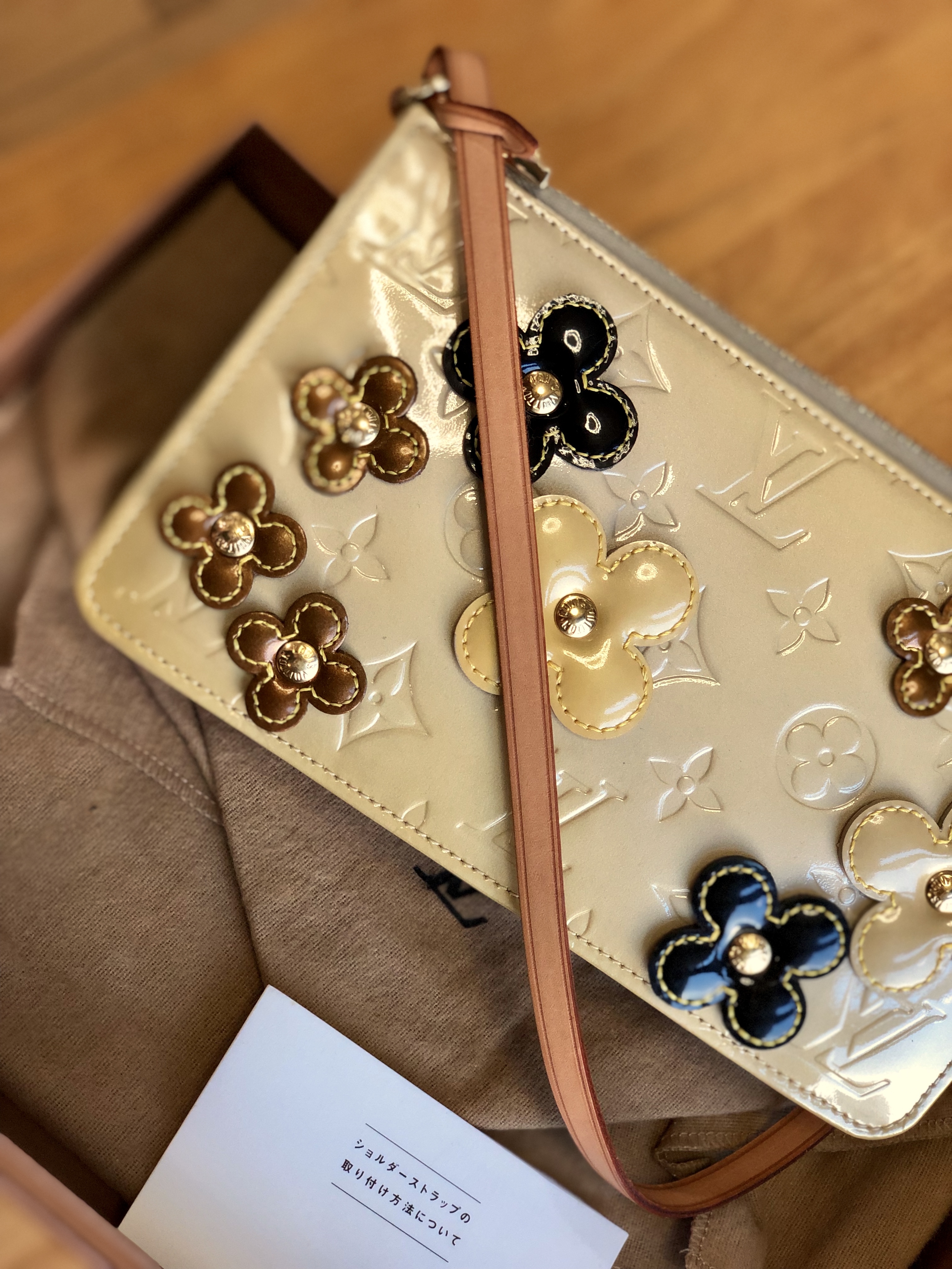 lv复古丹宁麻将包,lv路易威登专柜五合一麻将包粉色