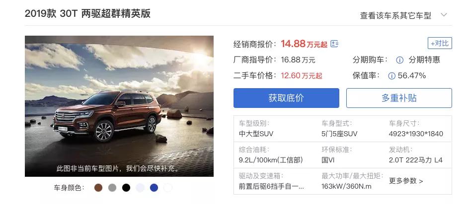 四驱硬派越野推荐20万以内落地,1万元硬派越野大梁四驱自动挡