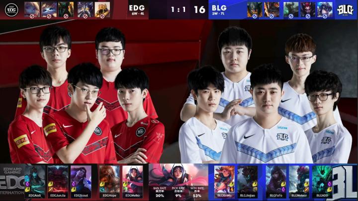 EDG让一追二战胜RA,edg17年的让二追三是真牛