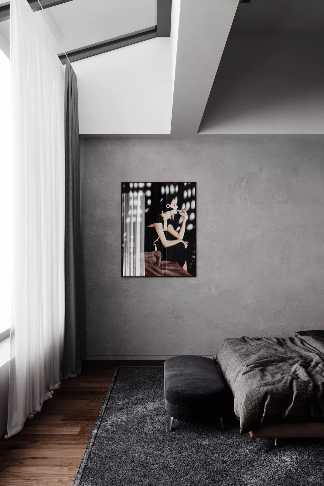 高级黑的家能有多酷,高级黑的家就是这么酷