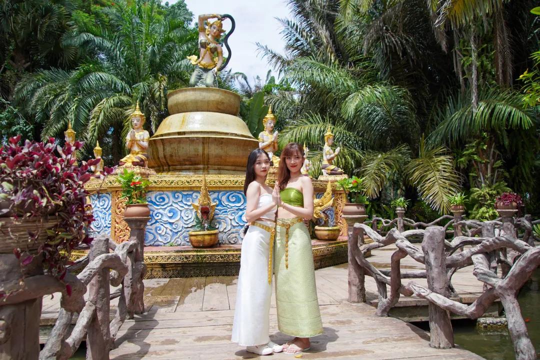 打卡中老铁路,曼听公园网红打卡景点