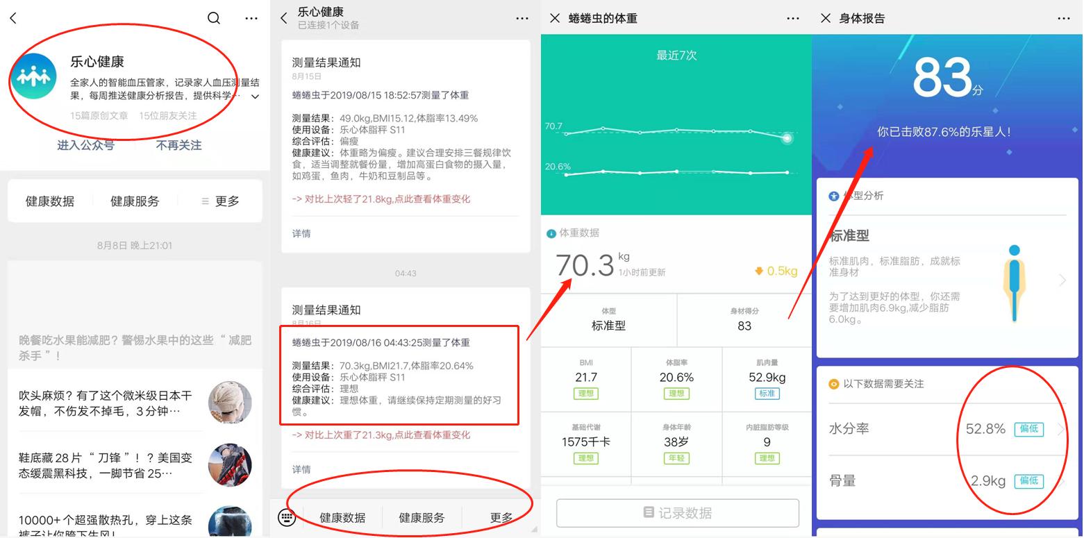 秤心如意,秤心如意乐心体脂秤s11体验