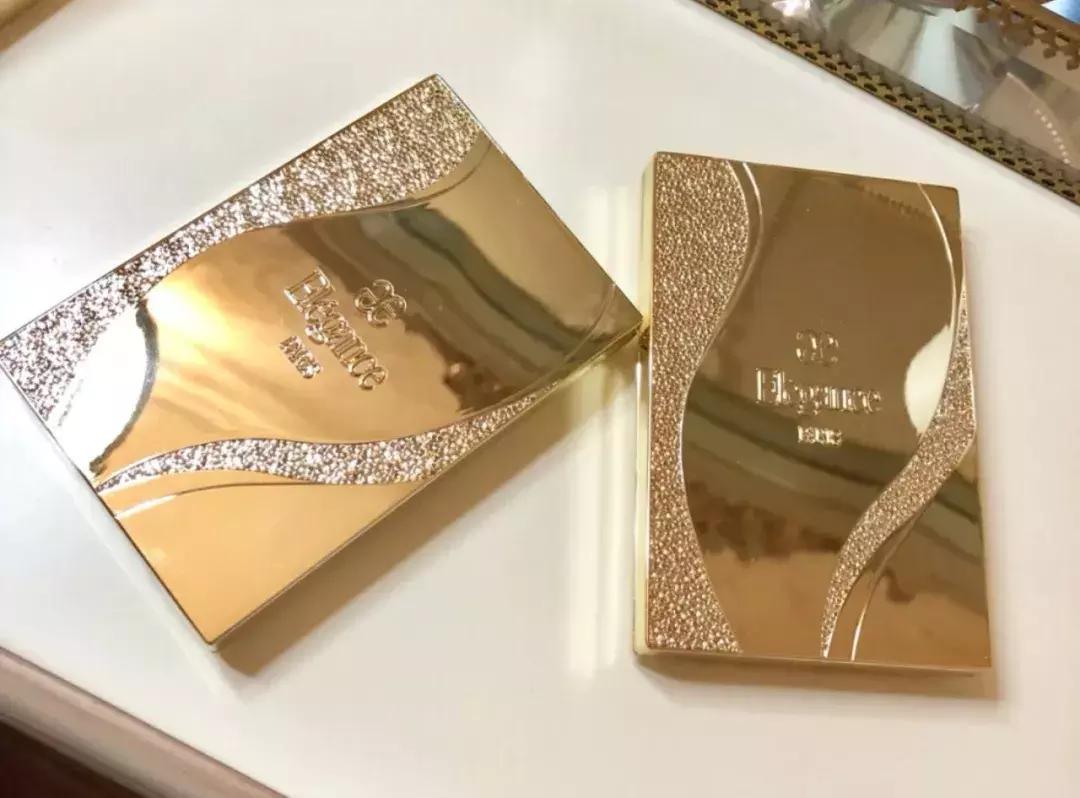 四色仙气紫色眼影盘,novo液体眼影试色好闪亮仙气十足