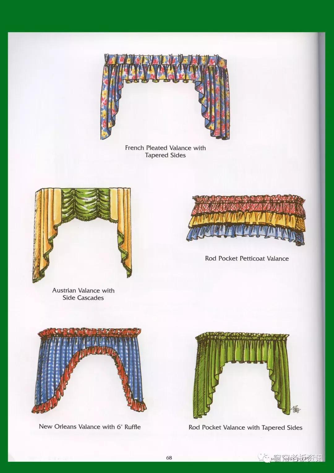 稍微复杂好看的窗帘帘头,好看又简单的窗帘帘头制作