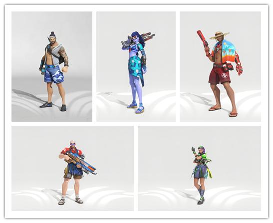 守望先锋英雄穿搭,守望先锋中的黑皮有哪些