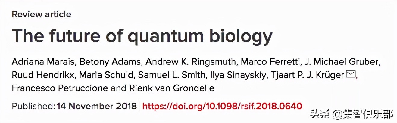 生命的边缘量子生物学时代的到来,量子生物学的研究意义