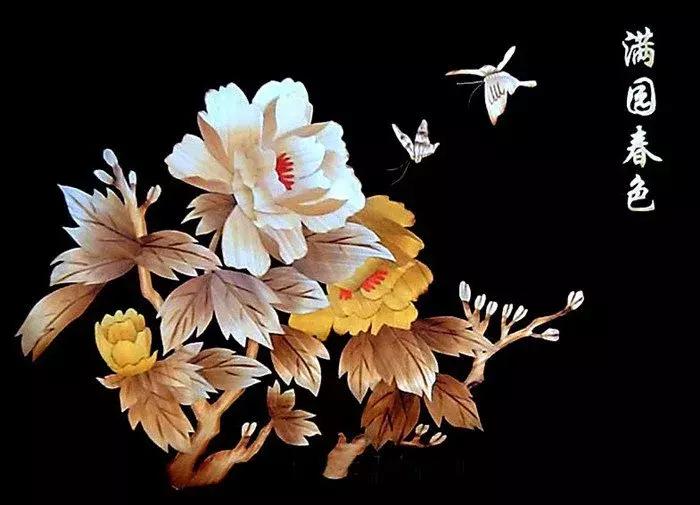 麦秆画芦苇画,最好看的麦秆画