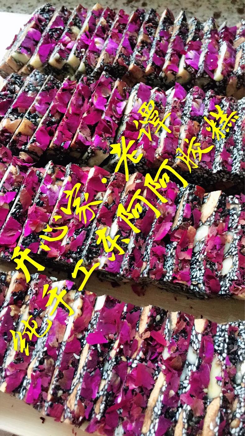 东阿手工鲜熬阿胶糕,丹丹手工熬制阿胶糕