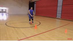 篮球基础教学提前变向,新手篮球最简单的上篮动作