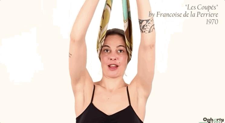 爱马仕丝巾绑法视频,爱马仕丝巾怎么绑好看