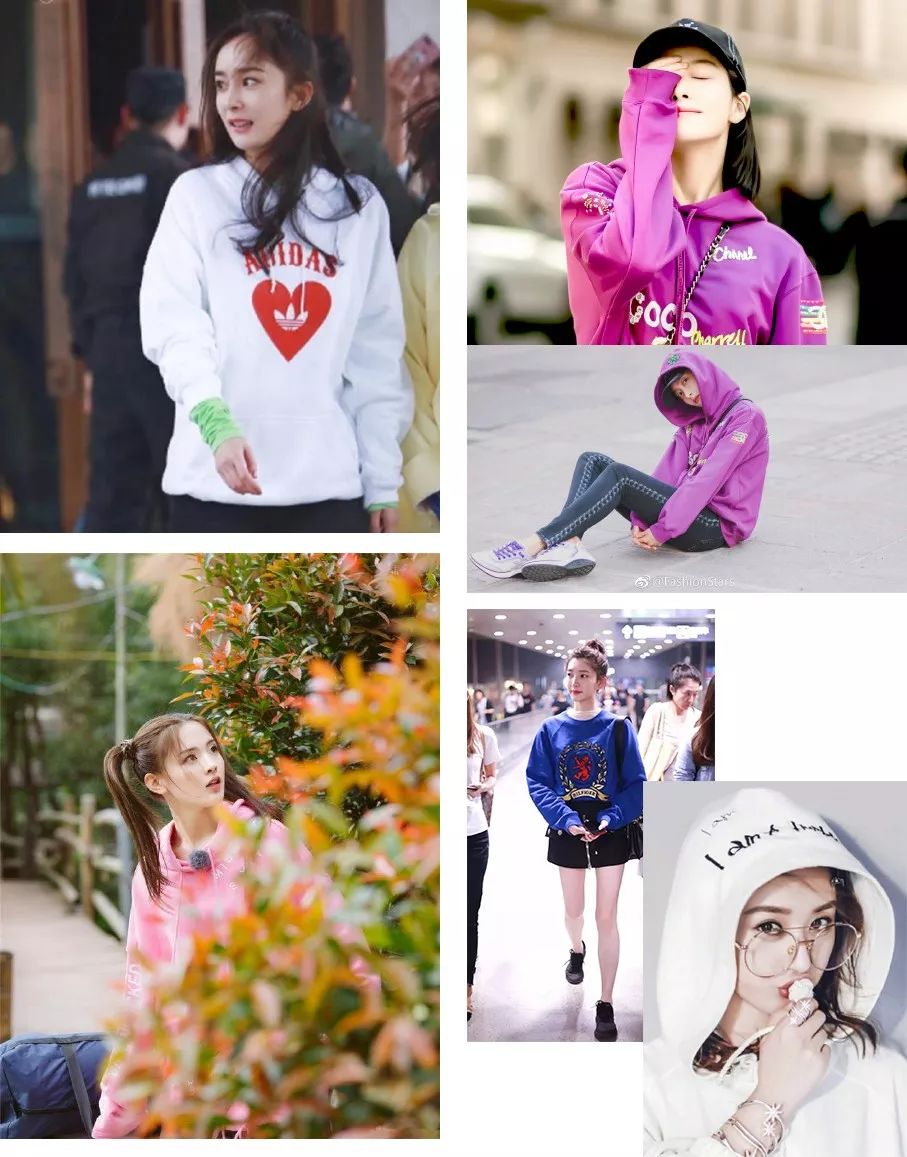 冬季加绒卫衣的王炸穿搭,卫衣秋款2022新款爆款