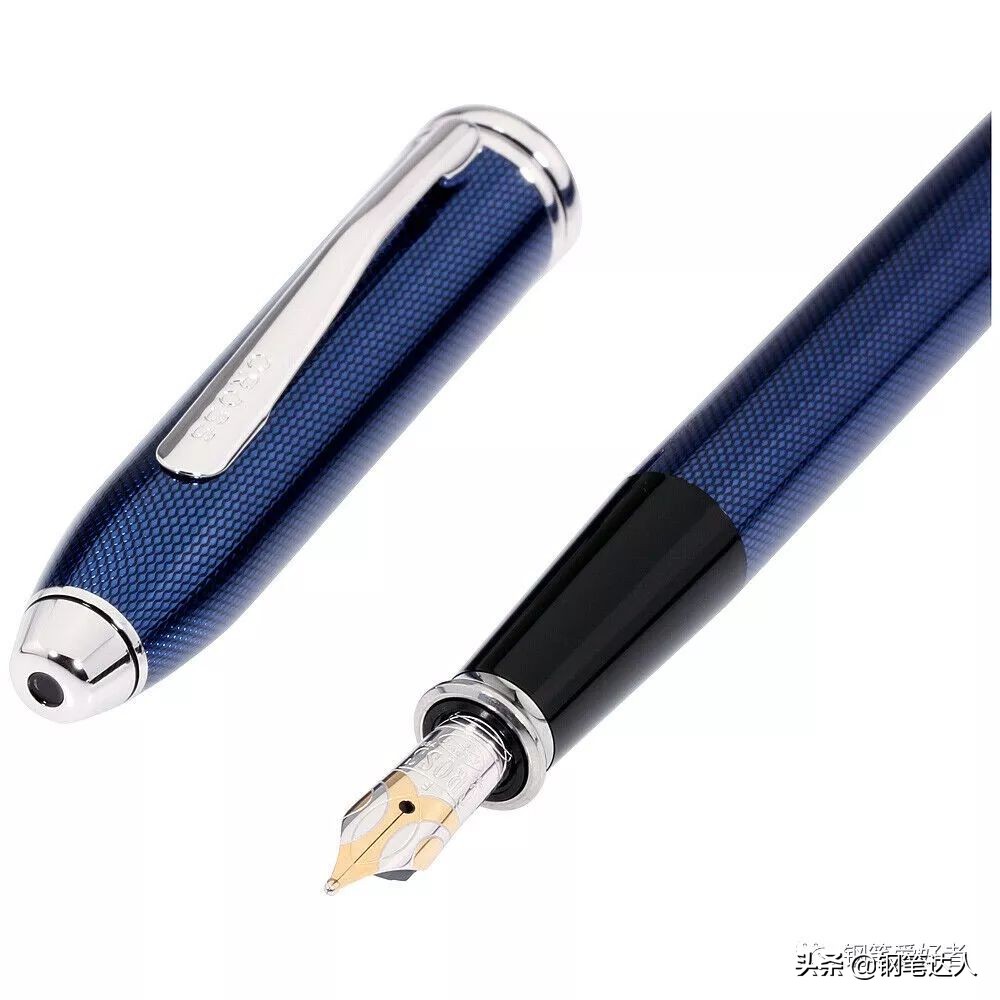 高仕Cross涛声Townsend黑珐琅18K钢笔F尖评测