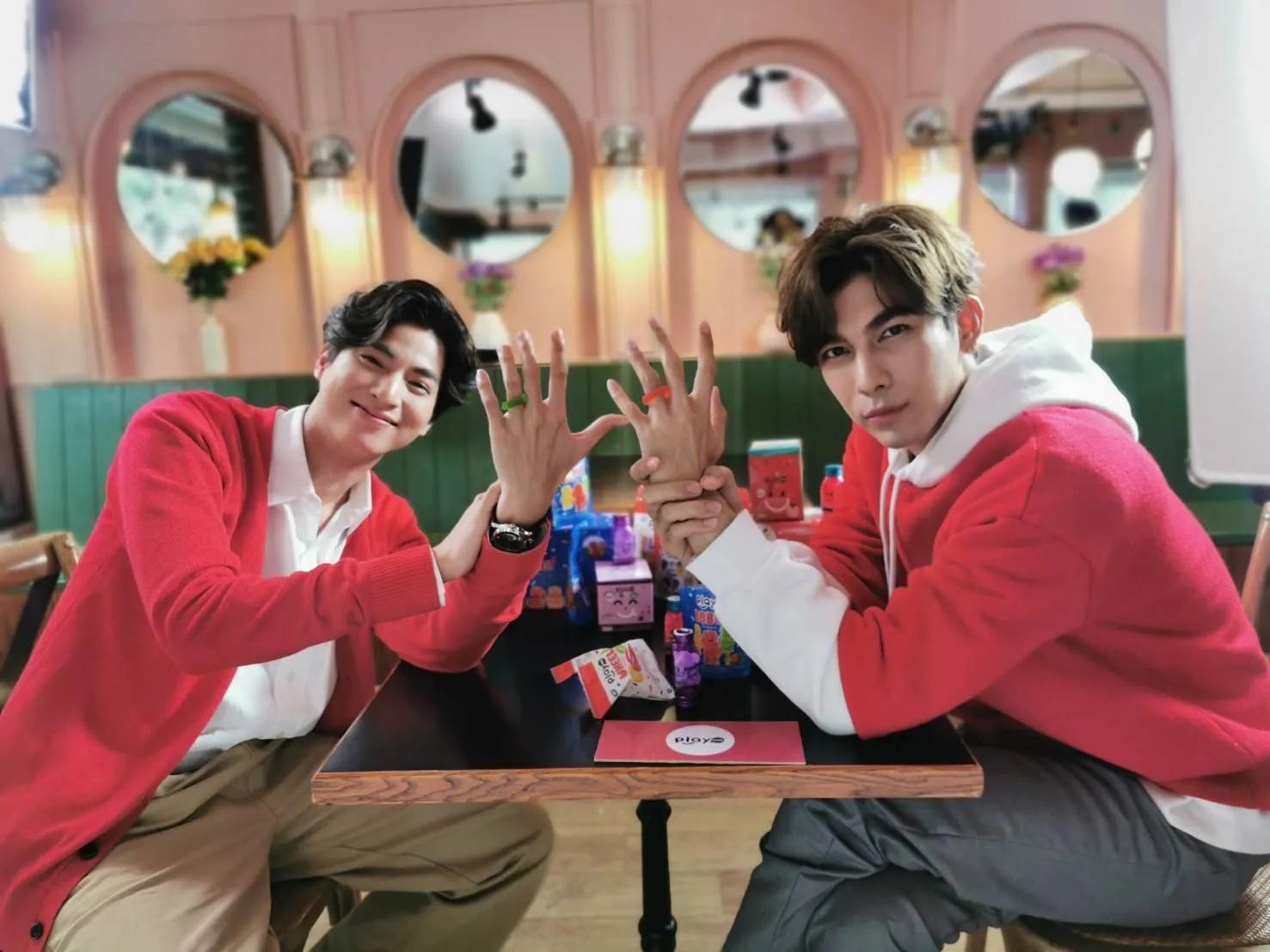 Playmore品牌方点赞MewGulf，恭喜哥弟成为代言人