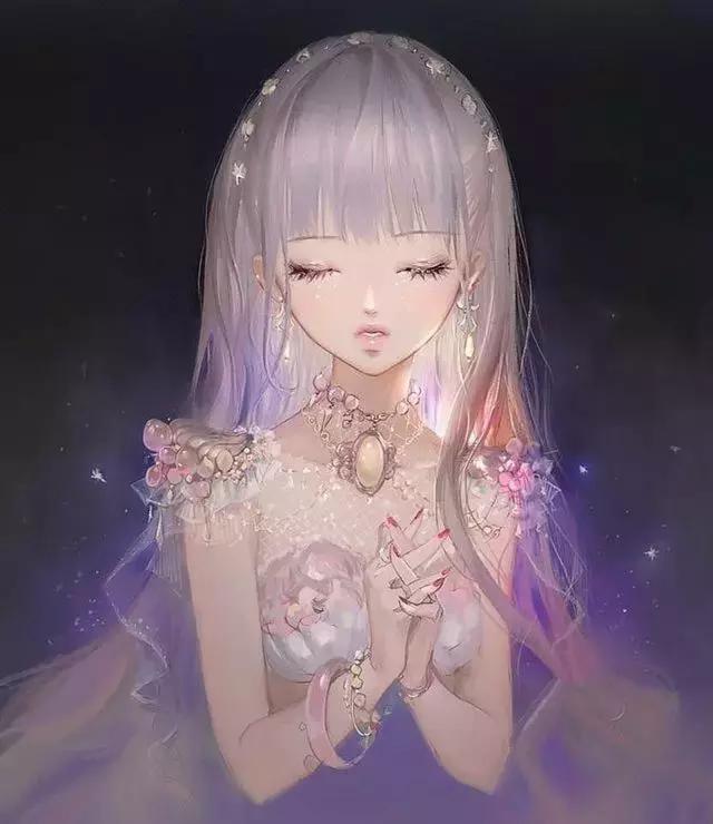 好看的仙女插画,唯美的韩国风插画