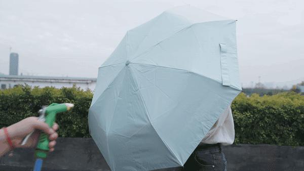 这才是全自动雨伞,自动收伞的懒人伞