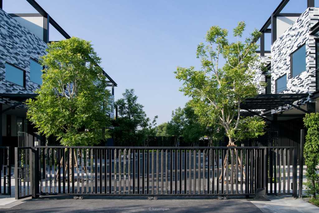 曼谷像素大厦住宅,泰国的绿色房子