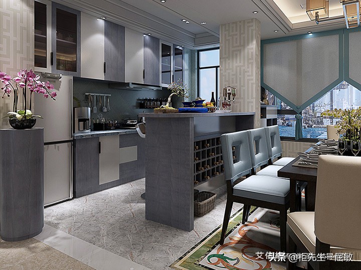 新中式整体酒柜效果图简单又漂亮,最美观实用酒柜2022年