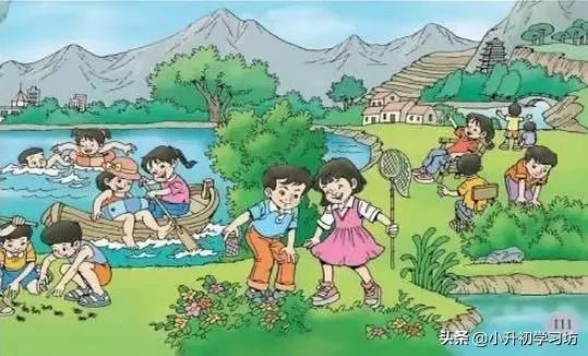 寒假专项训练一二三年级看图写话,开学整理书包看图写话