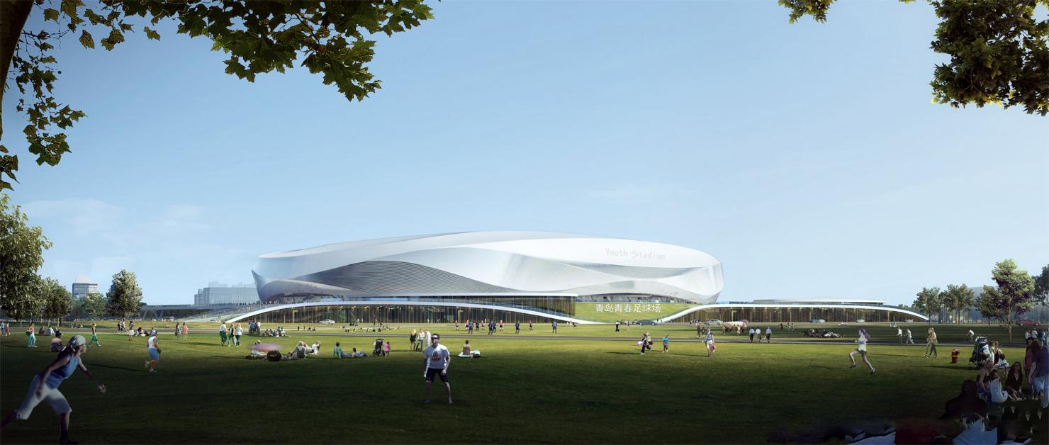 青岛青春足球场规划,青岛青春足球场修建