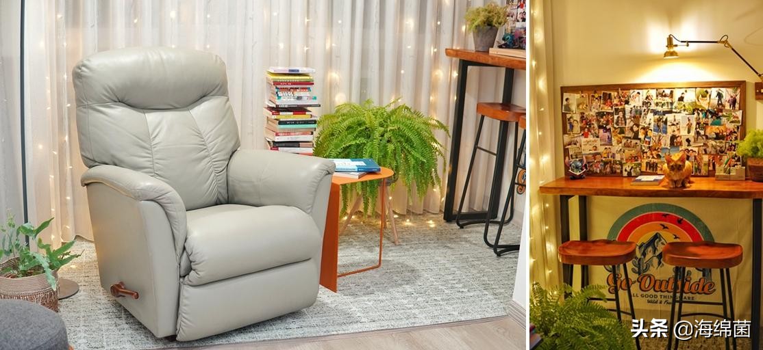 休闲阳台升级,好坐感才是王道:LAZBOY乐至宝功能沙发躺平体验