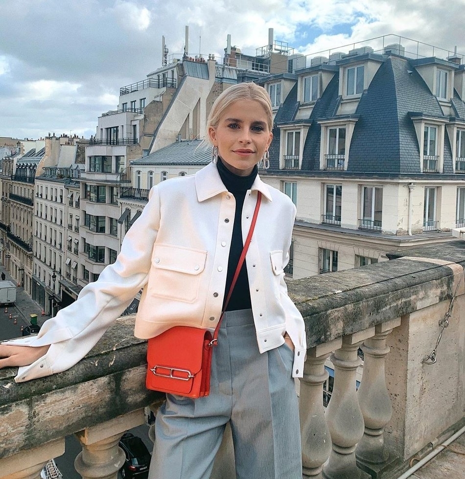 今年最火的毛衣慵懒风外穿高领,适合圆脸穿的高领毛衣