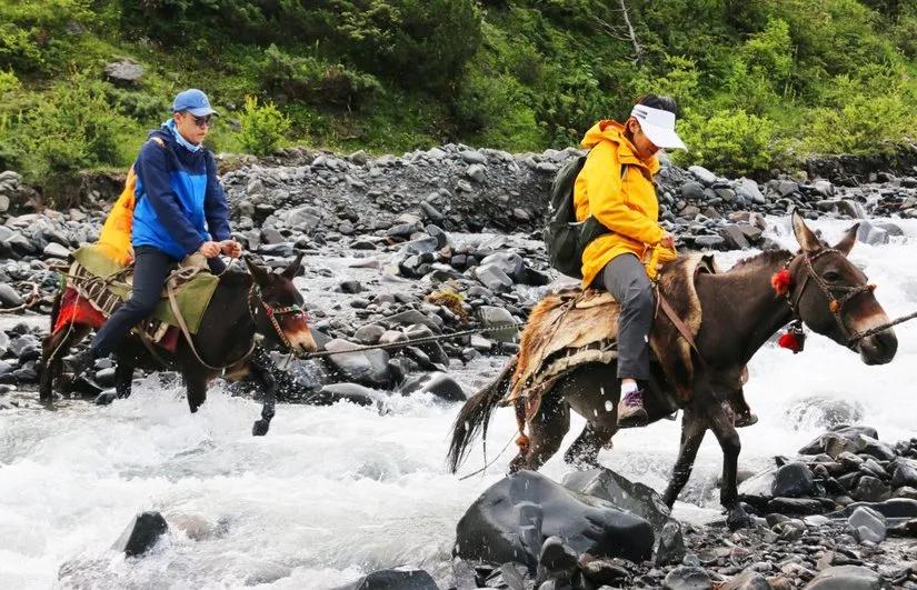 贡嘎山的徒步,贡嘎雪山大环线徒步游记