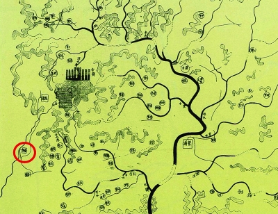 古中国地理地图,中国古代地图南北方向