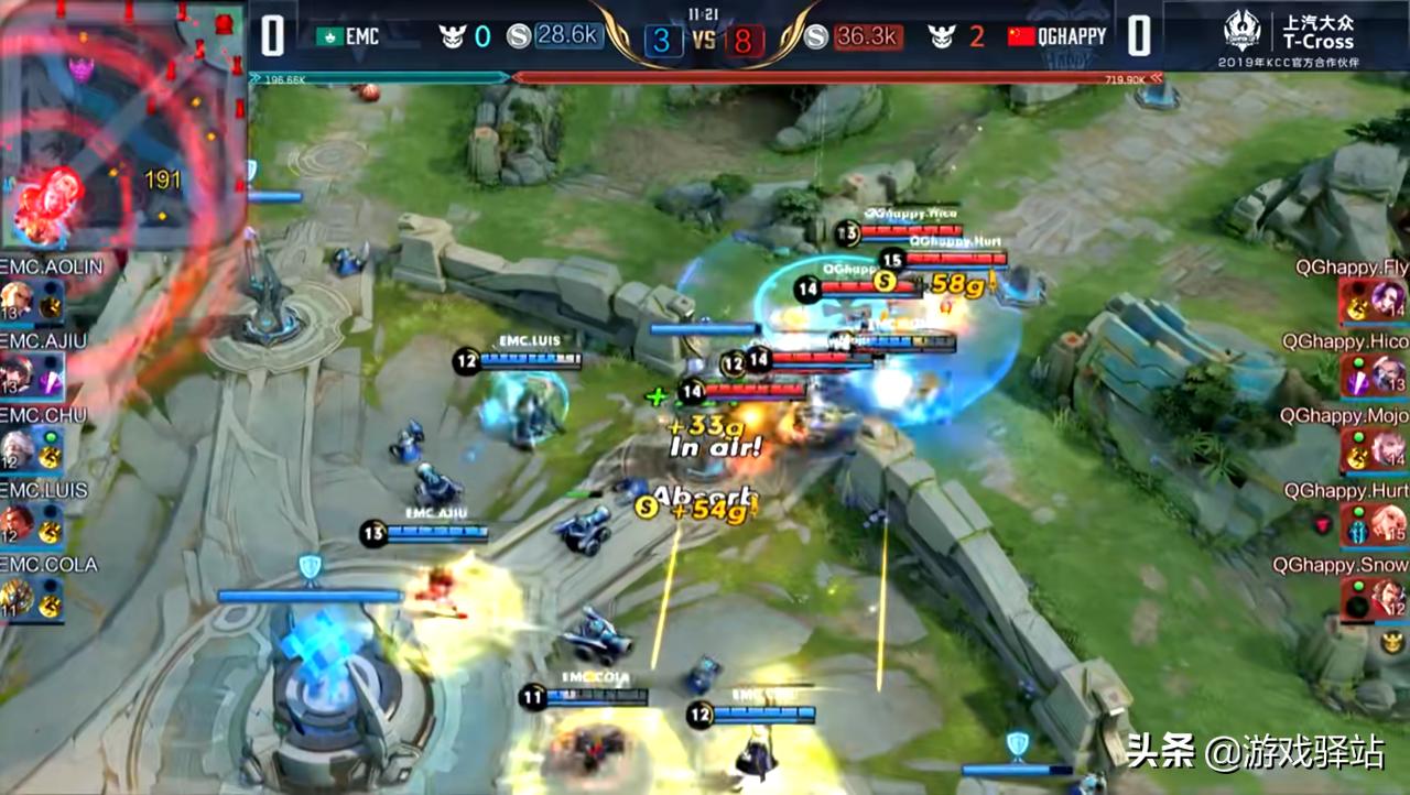 世冠杯王者荣耀2020dyg对qg,王者荣耀世冠你看好哪边的阵容