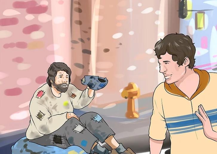 怎么对付乞丐最好的办法,如何对付乞丐最好的方法