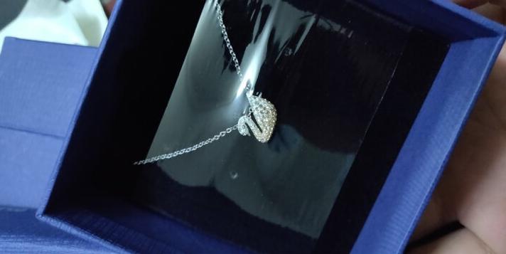 施华洛世奇渐变小天鹅项链,施华洛世奇小天鹅好评