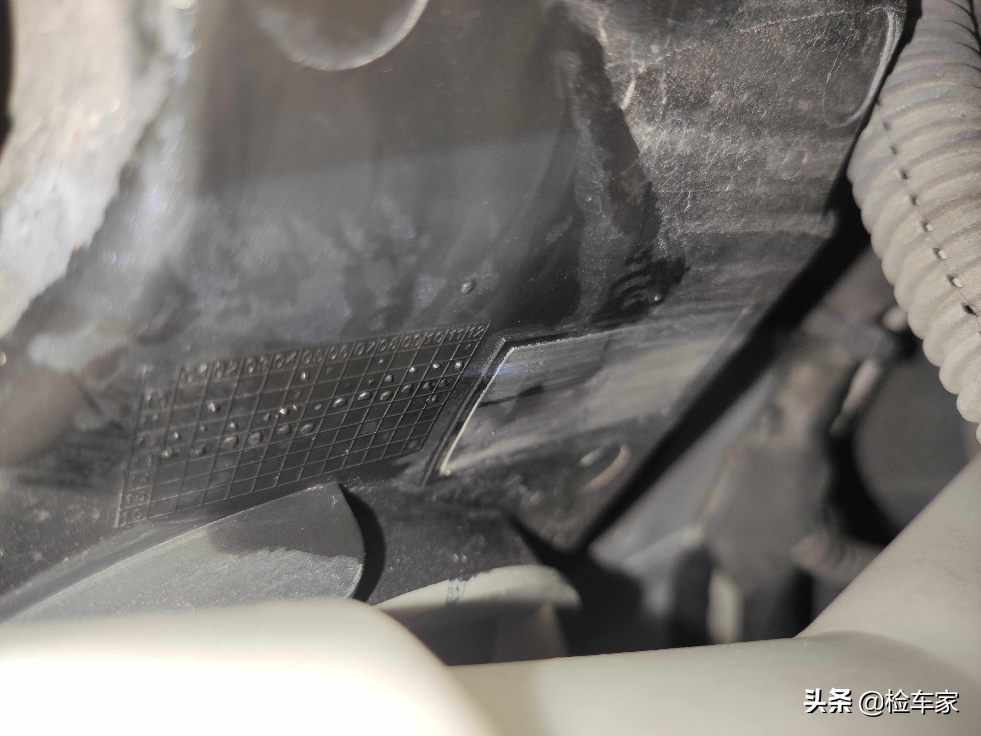 东北客户异地委托检测别克英朗，车尾焊接不敢买，客户：怕冻掉了