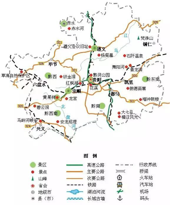 全国旅游景点详细地图大全,最新版中国各省市旅游景点地图