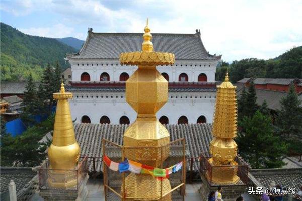 五台山七佛寺山门对联,太原五台山殊像寺楹联