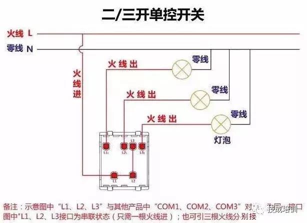 断路器按钮与接触器接线图,11种断路器接触器电气互锁接线图