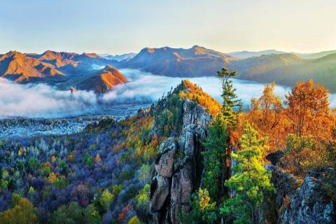 世外桃源仙游,南岔仙翁山山顶