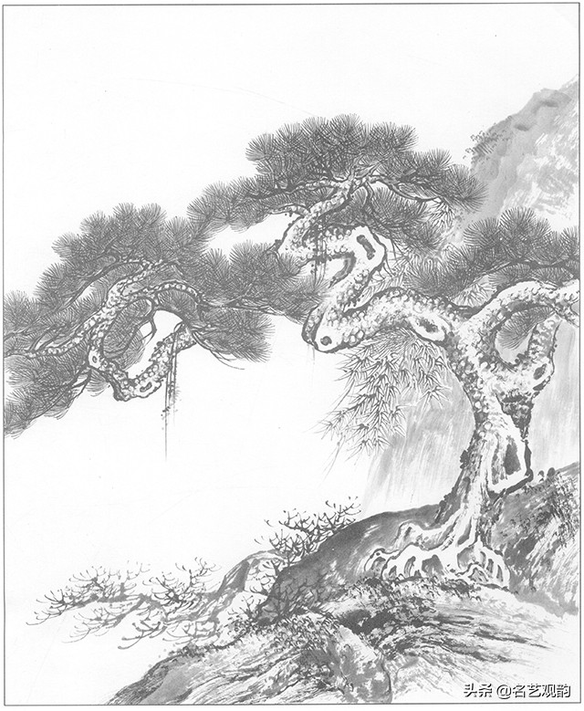 国画山水画作品欣赏简单,山水画稿大全集写意