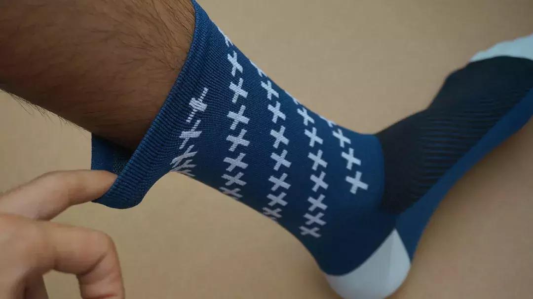 名不见经传的国货老品牌,dh夏季运动吸汗速干压缩骑行袜