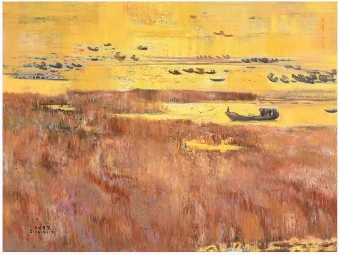 画笔寄乡思|潮起晋江——张及时油画艺术展在晋江开幕