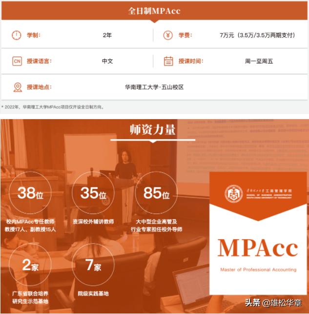 2021会计硕士mpacc招生院校汇总,华南理工大学mpacc录取分数线2019