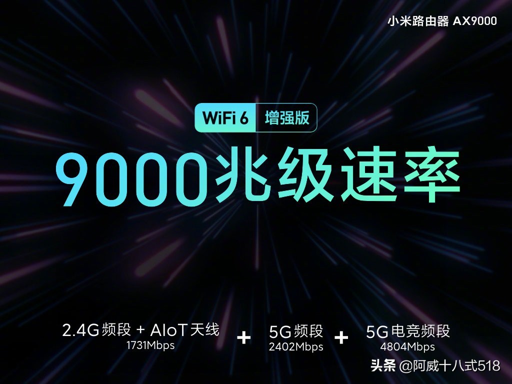 小米推出双2.5g路由器,小米千兆路由器2.4g和5g