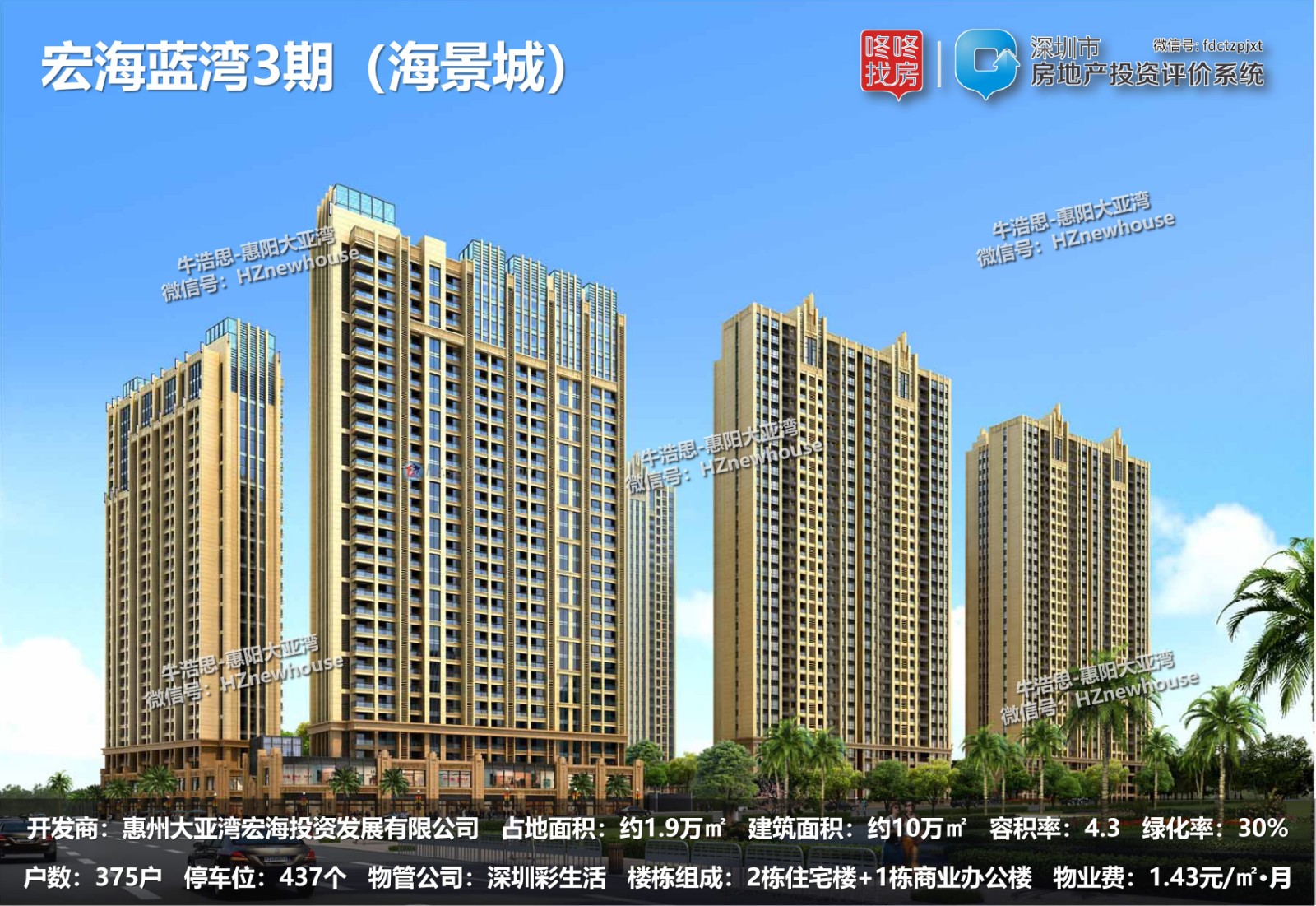 惠州老盘,惠州大亚湾海景城一期