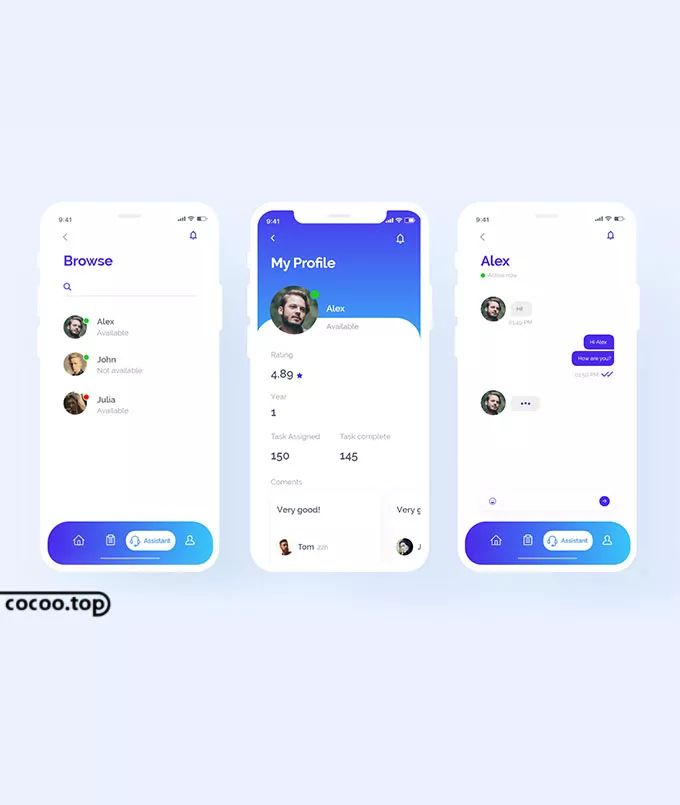 国外app界面设计现状,app界面设计模板